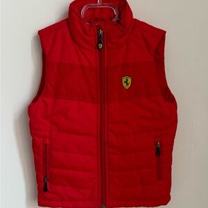Ferrari Boys Red color Vest Size: 4Y